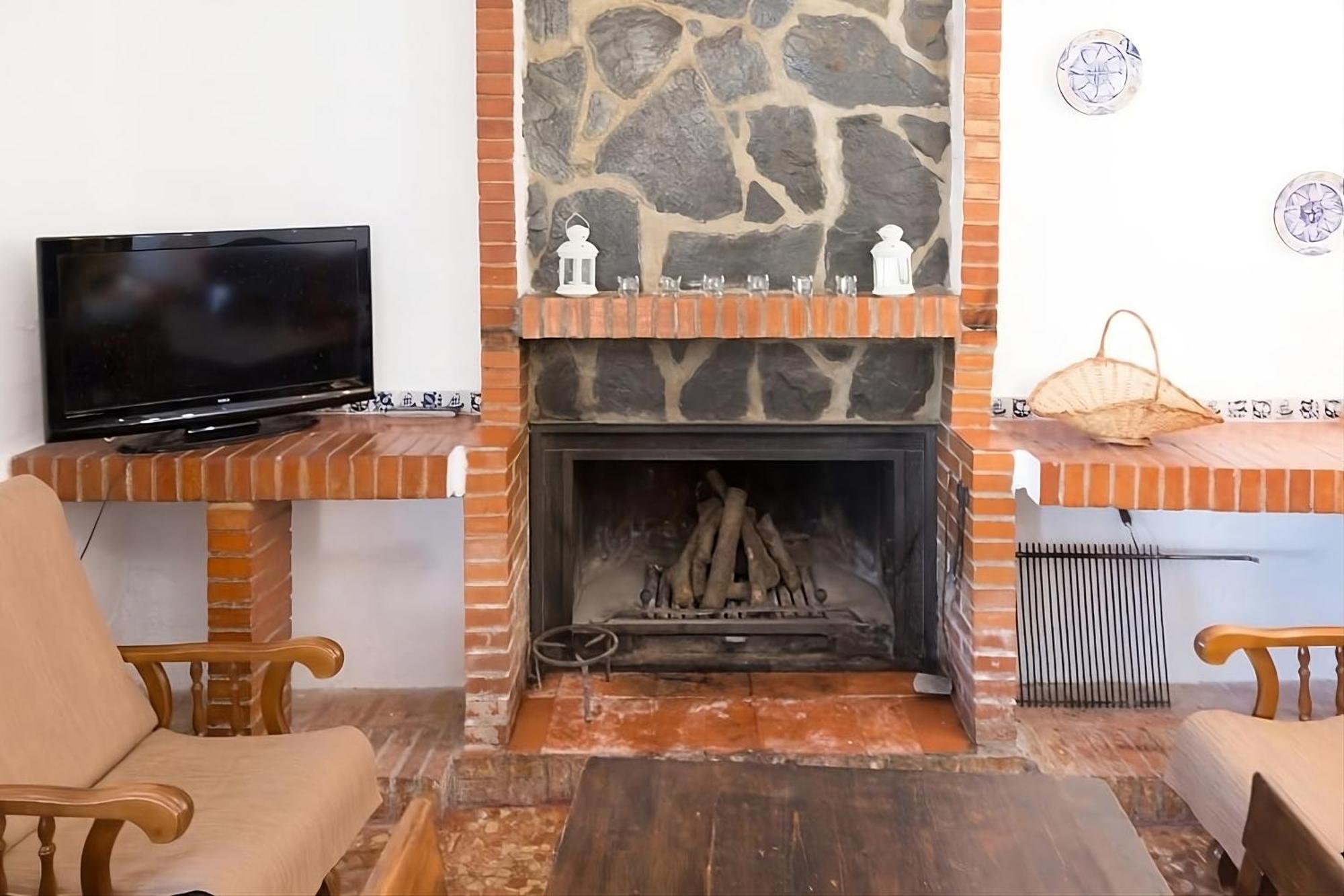 Casa Rural En Parque Natural Con Chimenea, Piscina Y Barbacoa En Víznar 外观 照片