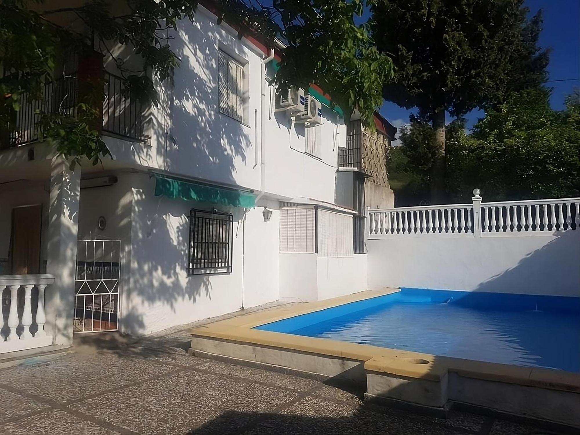 Casa Rural En Parque Natural Con Chimenea, Piscina Y Barbacoa En Víznar 外观 照片