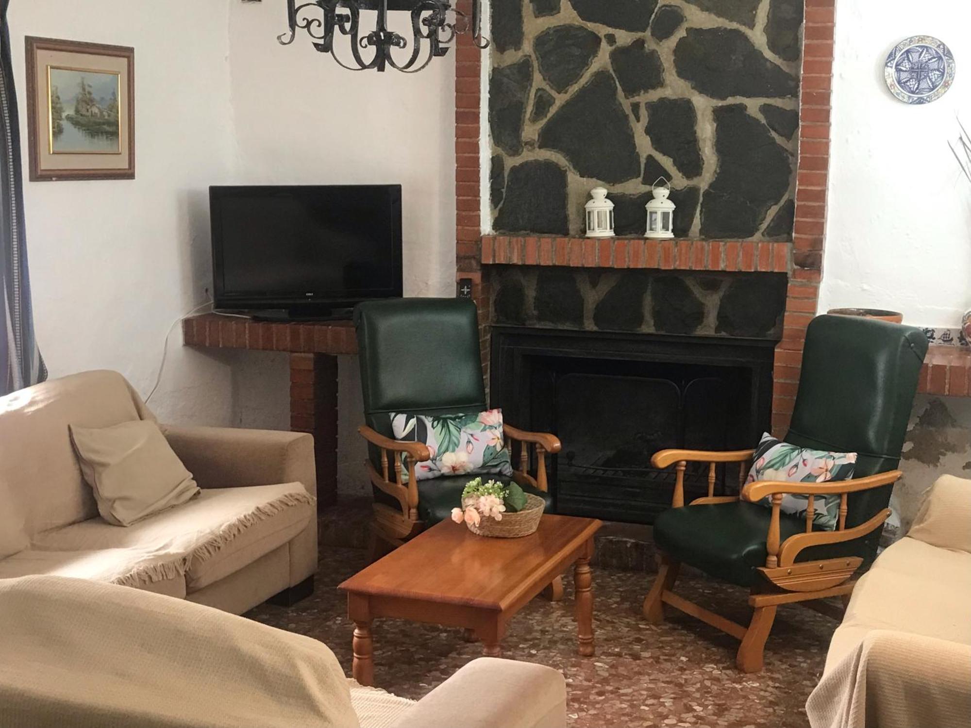 Casa Rural En Parque Natural Con Chimenea, Piscina Y Barbacoa En Víznar 外观 照片
