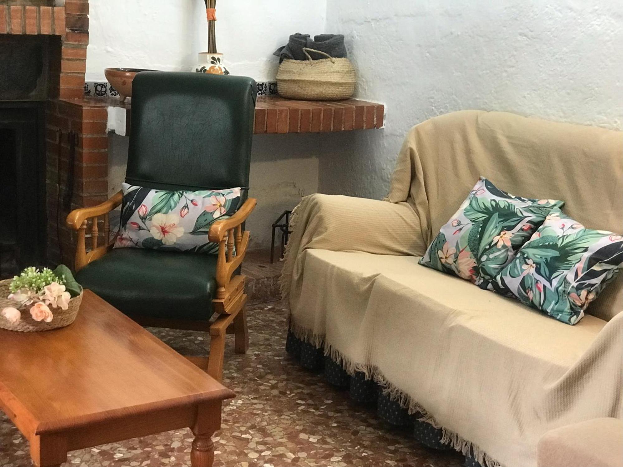 Casa Rural En Parque Natural Con Chimenea, Piscina Y Barbacoa En Víznar 外观 照片
