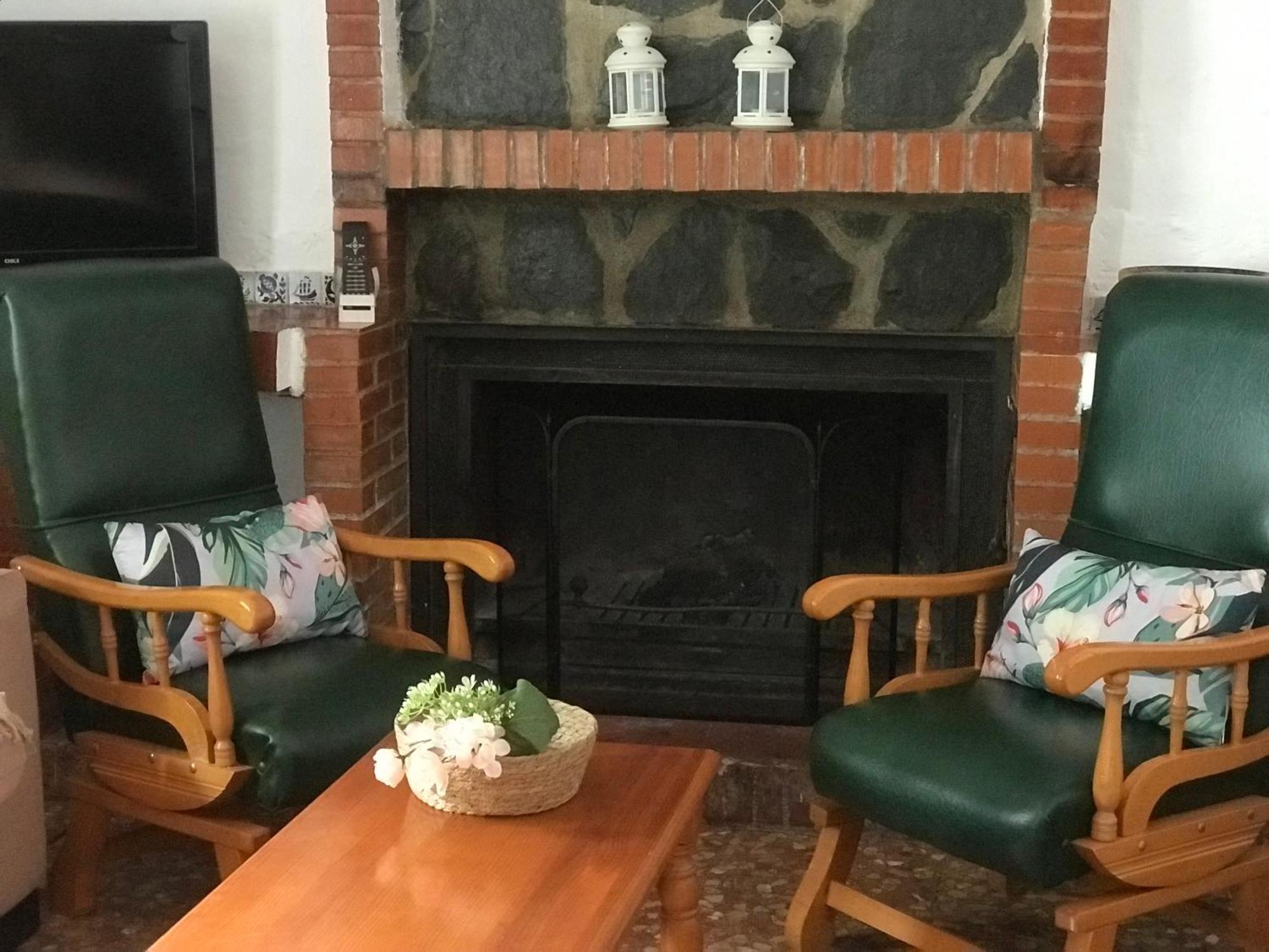 Casa Rural En Parque Natural Con Chimenea, Piscina Y Barbacoa En Víznar 外观 照片